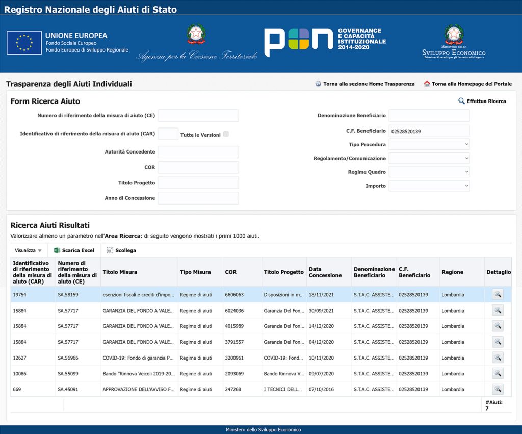 RNA_Trasparenza_Aiuti_stac